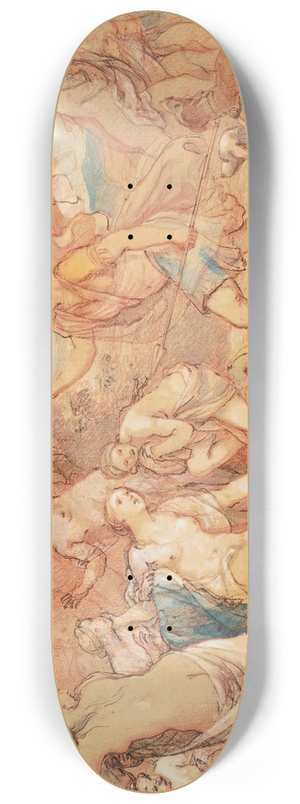 Charles-Joseph Natoire - Diana And Actaeon 8.25 inch art skate deck Charles-Joseph Natoire - Diana And Actaeon 8.25 inch art skate deck