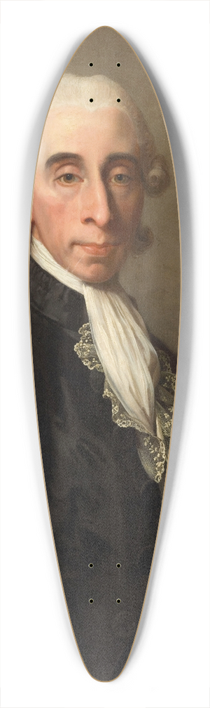 Jean Laurent Mosnier - Portrait de Jean-Sylvain Bailly (1736-1793), savant et homme politique ; maire de Paris de 1789  1791. 39.3 inch art pintail longboard deck