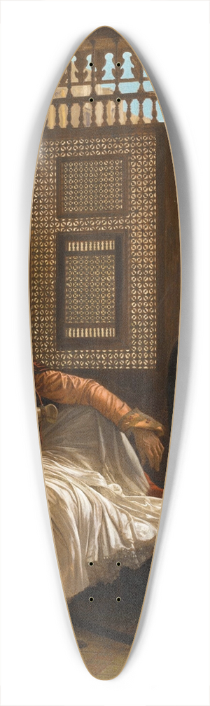 Jean-Lon Grme - Arnaut at Rest 39.3 inch art pintail longboard deck