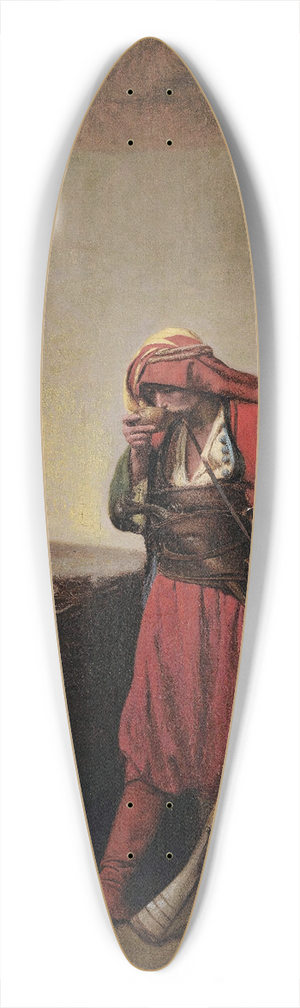Jean-Lon Grme - Arnaut Drinking 39.3 inch art pintail longboard deck