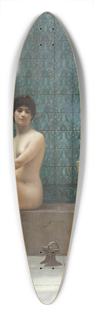 Jean-Lon Grme - Baigneuse  La Piscine De Brousse 39.3 inch art pintail longboard deck