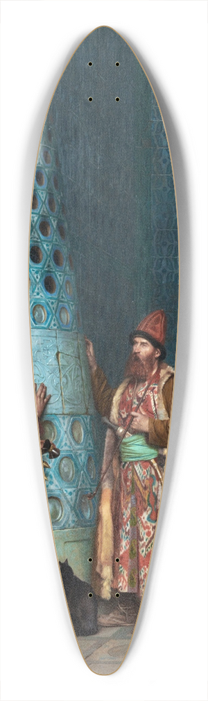 Jean-Lon Grme - Before The Audience 39.3 inch art pintail longboard deck