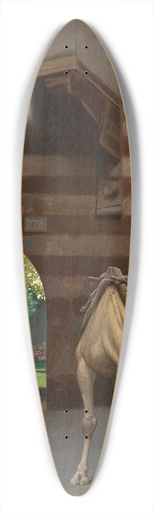 Jean-Lon Grme - The Camel Driver 39.3 inch art pintail longboard deck