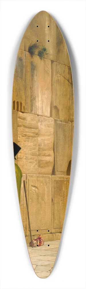 Jean-Lon Grme - The Wailing Wall 39.3 inch art pintail longboard deck