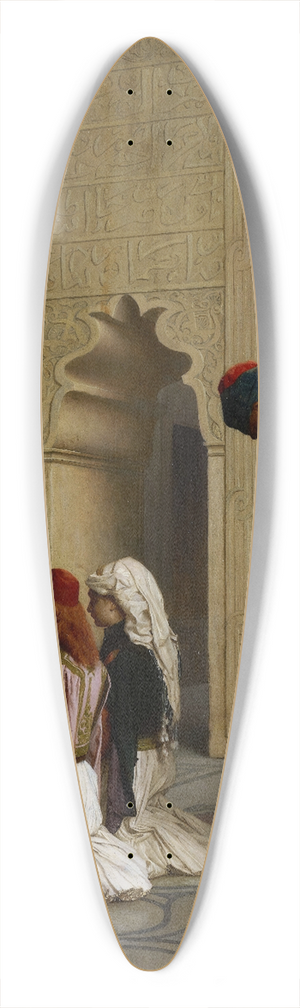 Jean-Lon Grme - Young Greeks in the Mosque 39.3 inch art pintail longboard deck Jean-Lon Grme - Young Greeks in the Mosque 39.3 inch art pintail longboard deck