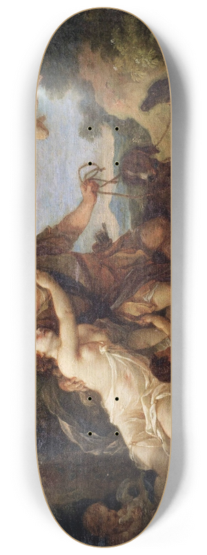 Charles-Joseph Natoire - Venus Andadonis 8.25 inch art skate deck