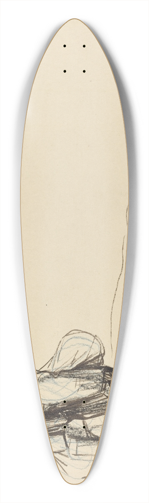 Jean-Louis Forain - German Advance II 39.3 inch art pintail longboard deck