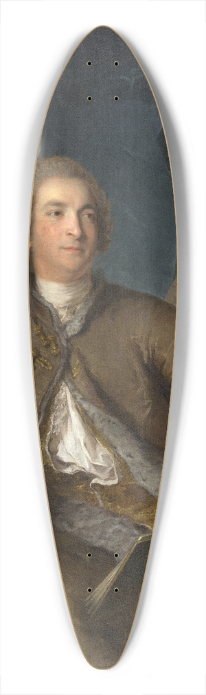 Jean-Marc Nattier - Joseph Bonnier de la Mosson 39.3 inch art pintail longboard deck