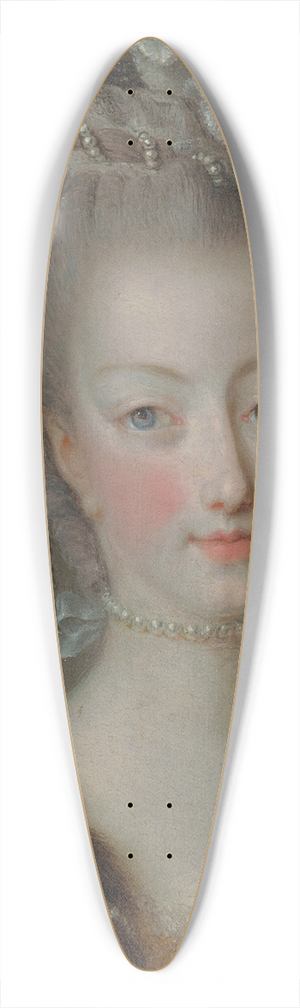 Jean-Martial Frdou - Portrait de Marie-Antoinette  lge de 19 39.3 inch art pintail longboard deck