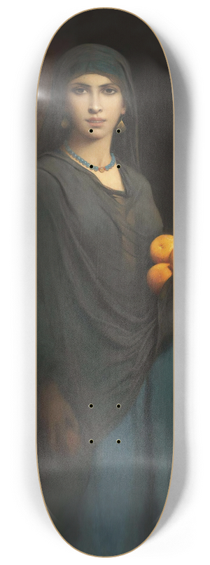 Charles Landelle - Woman With Oranges 8.25 inch art skate deck