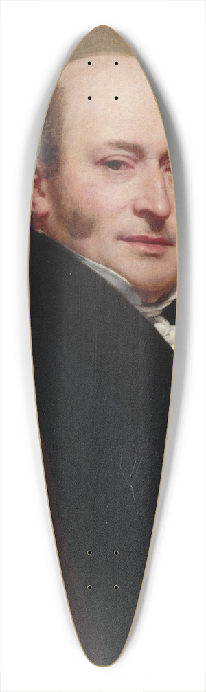 Jean-Pierre Granger - Autoportrait 39.3 inch art pintail longboard deck