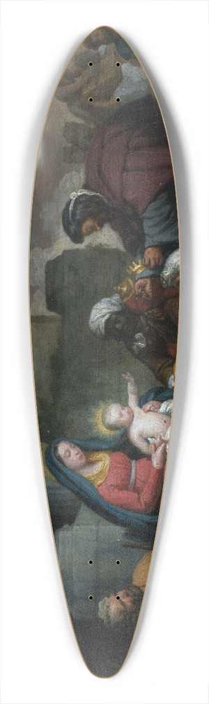 Jean-Pierre Granger - The Adoration of the Magi 39.3 inch art pintail longboard deck