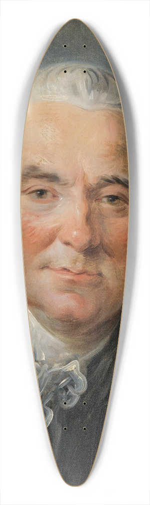 Jean-Simon Berthlemy - Portrait Of A Man 39.3 inch art pintail longboard deck