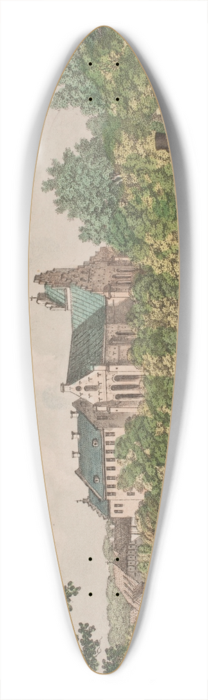 Jens Holm - Herlufsholm 39.3 inch art pintail longboard deck