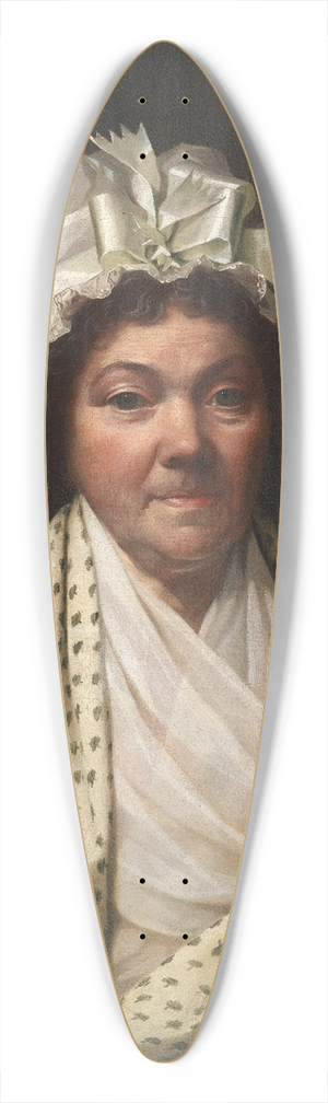 Jens Juel - Cecilie Marie Elisabeth Schouw, f. Bagge, Poul Johan Schouws hustru 39.3 inch art pintail longboard deck
