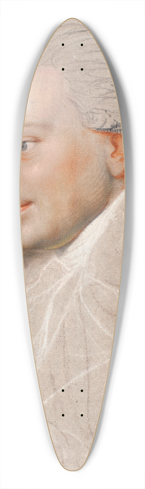 Jens Juel - Portrt af en yngre herre, ufuldfrt 39.3 inch art pintail longboard deck