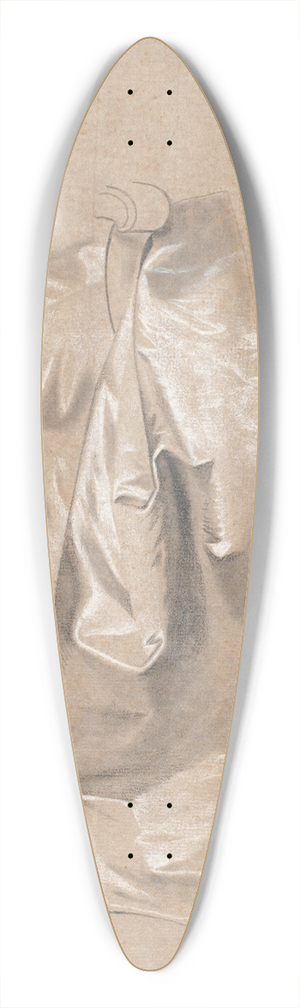 Jens Juel - Studie af en silkenederdel 39.3 inch art pintail longboard deck