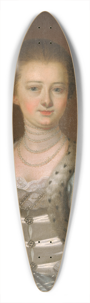 Jeremiah Theus - Mrs. John Dart 39.3 inch art pintail longboard deck Jeremiah Theus - Mrs. John Dart 39.3 inch art pintail longboard deck