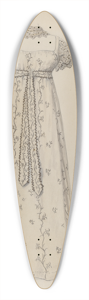 Jessie M. Benge - Dress 39.3 inch art pintail longboard deck