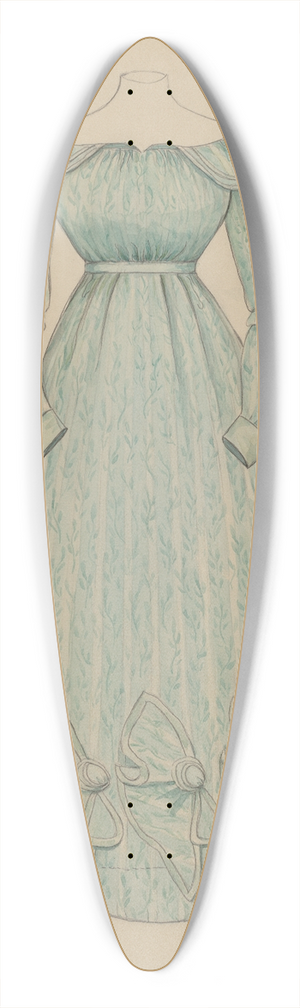 Jessie M. Benge - Dress 39.3 inch art pintail longboard deck