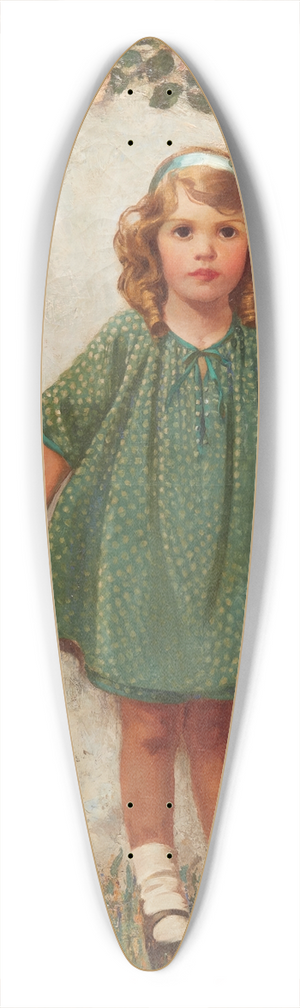 Jessie Willcox Smith - Lucretia 39.3 inch art pintail longboard deck