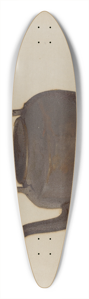 J. Howard Iams - Copper Tea Kettle 39.3 inch art pintail longboard deck