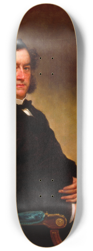 Charles Loring Elliott - Portrait of a Gentleman 8.25 inch art skate deck