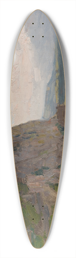 Jindich Tomec - Devn  tdia k obrazu 39.3 inch art pintail longboard deck