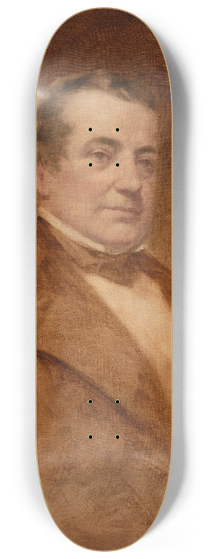 Charles Loring Elliott - Washington Irving 8.25 inch art skate deck Charles Loring Elliott - Washington Irving 8.25 inch art skate deck
