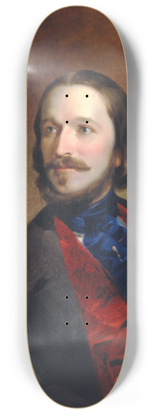 Charles Loring Elliott - William Sidney Mount 8.25 inch art skate deck