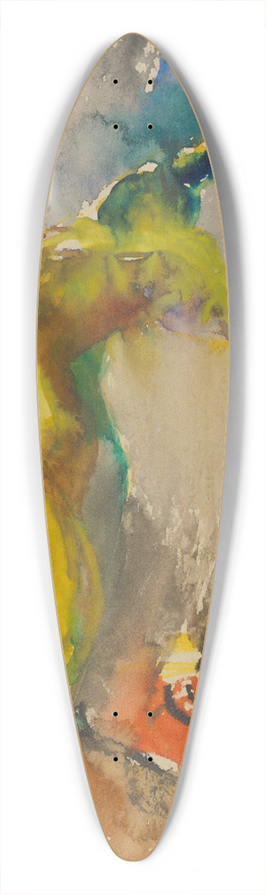 Jn Novk - Fight 39.3 inch art pintail longboard deck