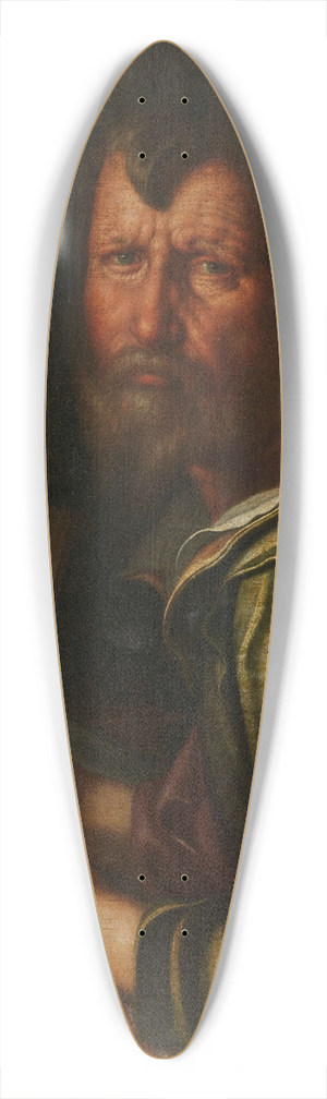 Joachim Wtewael - The Evangelist Saint Luke 39.3 inch art pintail longboard deck Joachim Wtewael - The Evangelist Saint Luke 39.3 inch art pintail longboard deck