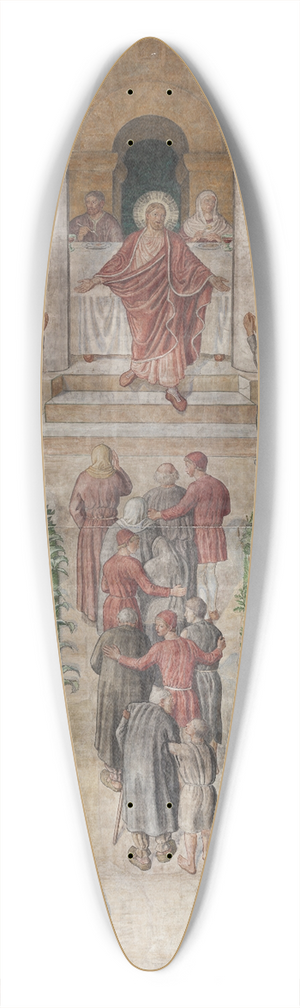 Joakim Skovgaard - Den store nadver 39.3 inch art pintail longboard deck