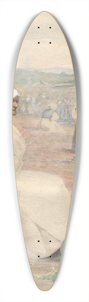 Joa prka - On a Myjava Market 39.3 inch art pintail longboard deck