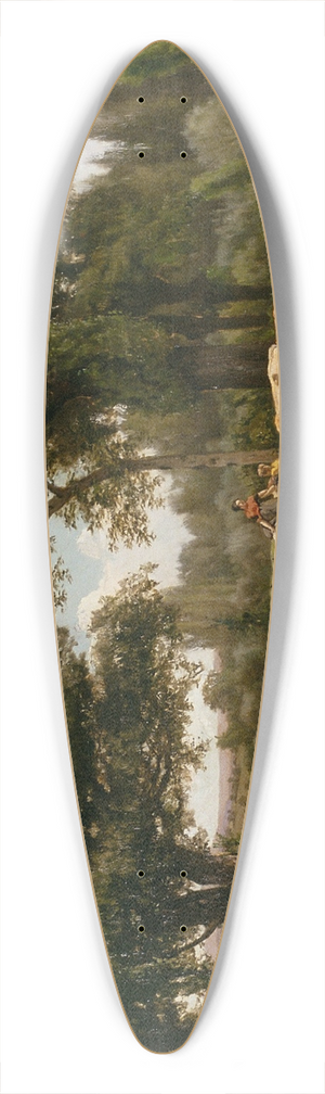 Joaquim Vayreda - Summer Bloom 39.3 inch art pintail longboard deck