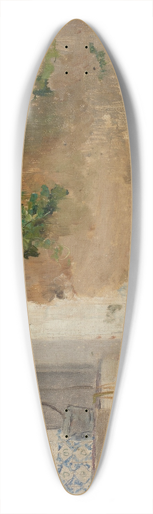 Joaqun Sorolla - Alquera Valenciana 39.3 inch art pintail longboard deck
