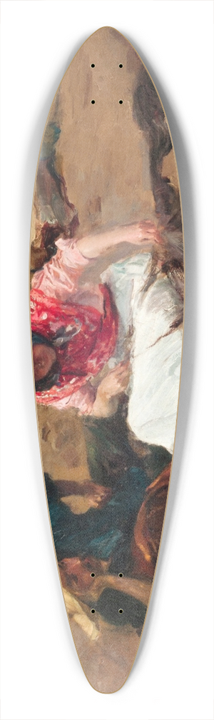 Joaqun Sorolla - Componiendo la red 39.3 inch art pintail longboard deck