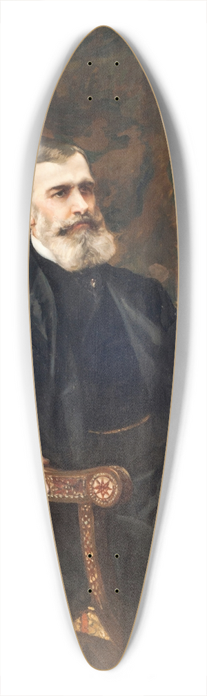 Joaqun Sorolla - Portrait of Jos Prudencio de Guerrico 39.3 inch art pintail longboard deck