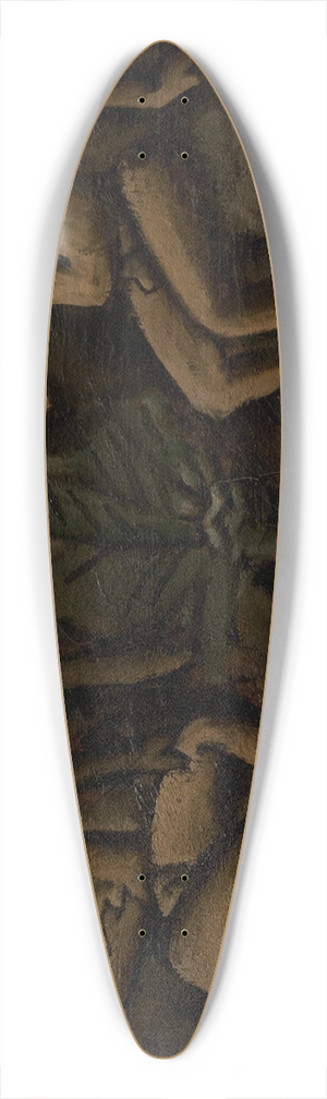 Joaqun Torres-Garca - Composicin con figuras 39.3 inch art pintail longboard deck