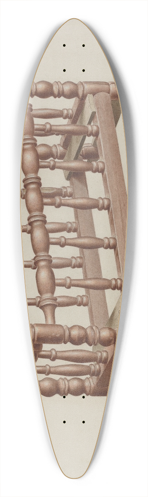 Joe Brennan - Dolls Cradle 39.3 inch art pintail longboard deck