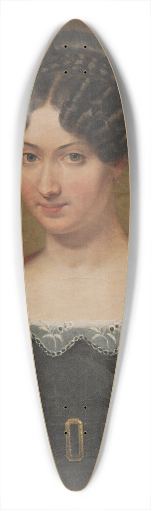 Johan Gustaf Sandberg - Elizabeth Seton (1804-1827) 39.3 inch art pintail longboard deck