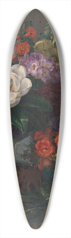 Johan Laurentz Jensen - Flowers In A Vase 39.3 inch art pintail longboard deck