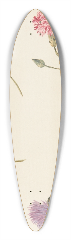 Johanna Fosie - Studie af blomster 39.3 inch art pintail longboard deck Johanna Fosie - Studie af blomster 39.3 inch art pintail longboard deck