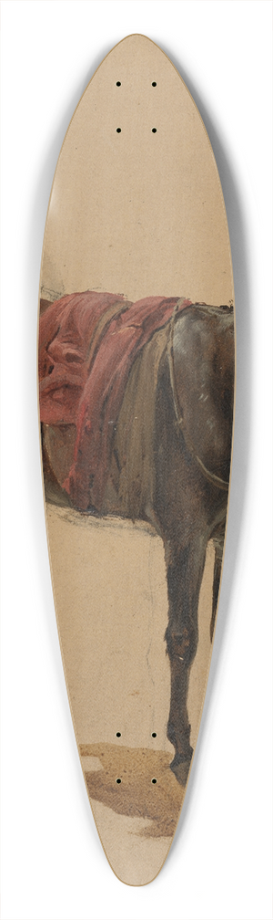 Johann Baptist Kirner - Esel 39.3 inch art pintail longboard deck