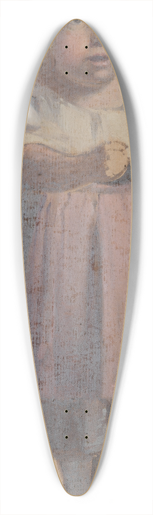 Johann Baptist Kirner - Stehendes kleines Mdchen, den rechten Arm vorgestreckt, unvollendet 39.3 inch art pintail longboard deck
