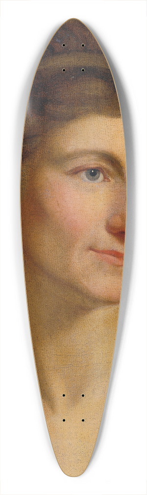 Johann Baptist von Lampi the Elder - Frauenbildnis 39.3 inch art pintail longboard deck