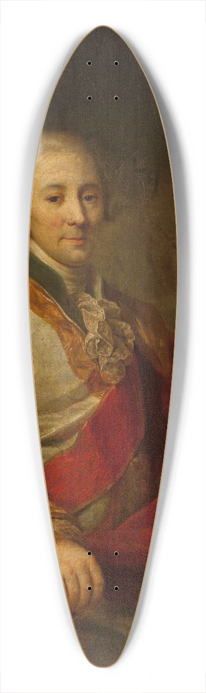 Johann Baptist von Lampi the Elder - Portrait of a dignitary 39.3 inch art pintail longboard deck