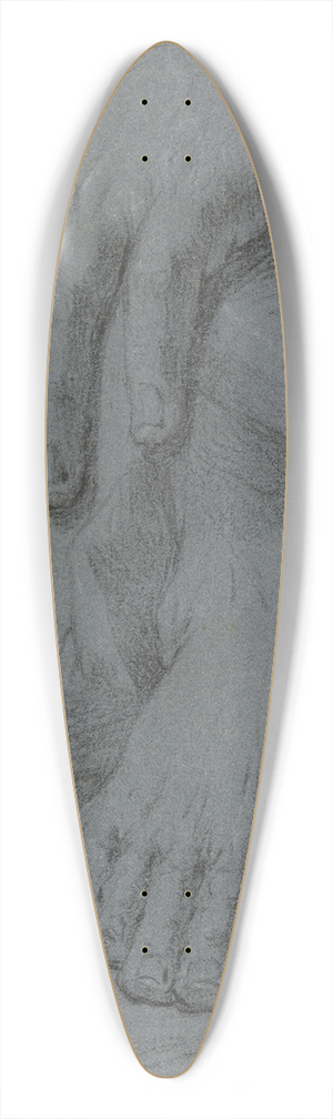 Johann Baptist von Lampi the Elder - Sketch of hand and foot 39.3 inch art pintail longboard deck