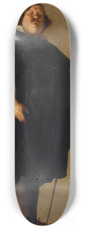 Charles Mellin - Portrait of a Gentleman 8.25 inch art skate deck