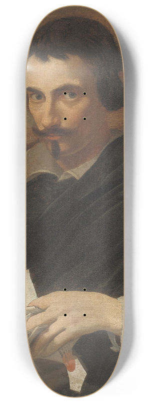 Charles Mellin - Portrait Of A Man 8.25 inch art skate deck Charles Mellin - Portrait Of A Man 8.25 inch art skate deck